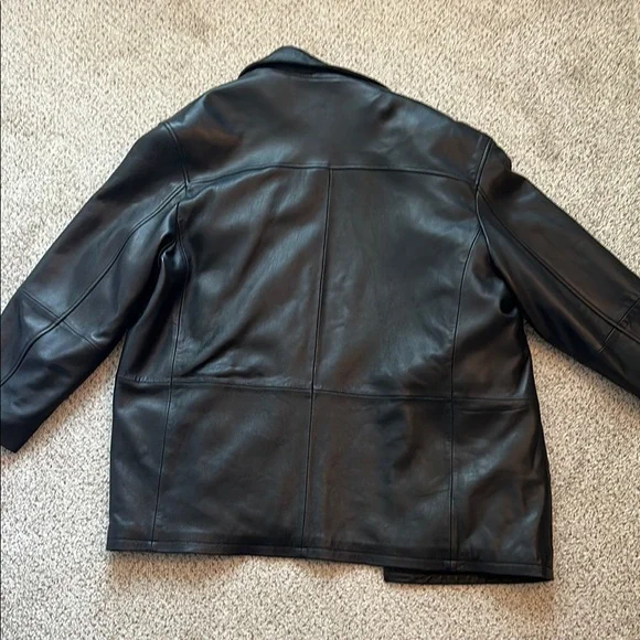 3XL Black Leather Jacket | Pronto Uomo Leathers - Picture 4 of 5